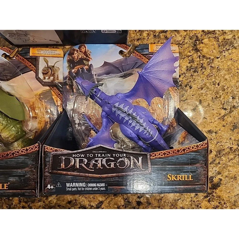 Dreamworks How To Train Your Dragon 2025 Skrill,‎ Gronkle & Rumblehorn